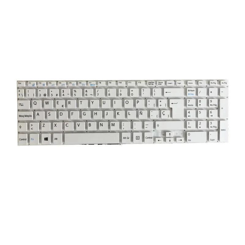 Испанская клавиатура для ноутбука SONY Vaio SVF152C29V SVF153A1QT SVF152100C