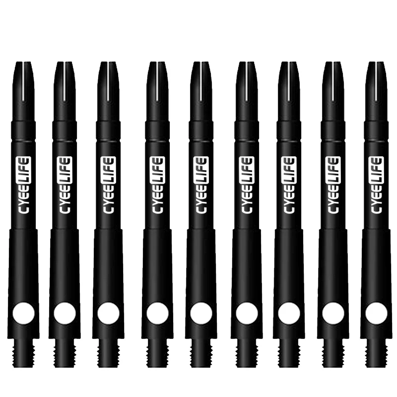 Вал CyeeLife 9 шт./лот вал из алюминиевого сплава валы 48 мм серебристо-черный цвет |