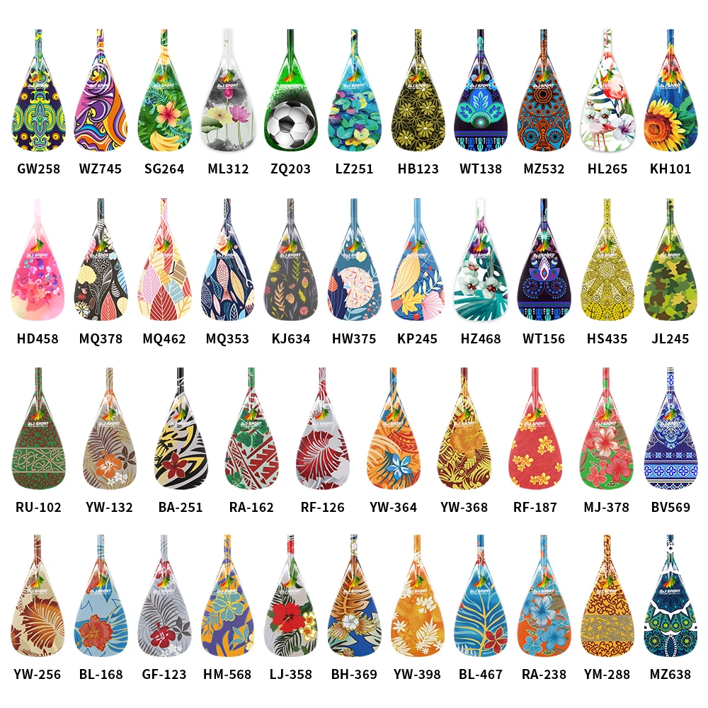 ZJ SPORT Новинка со скидкой Гибридный отверстие для каноэ с графическим рисунком на