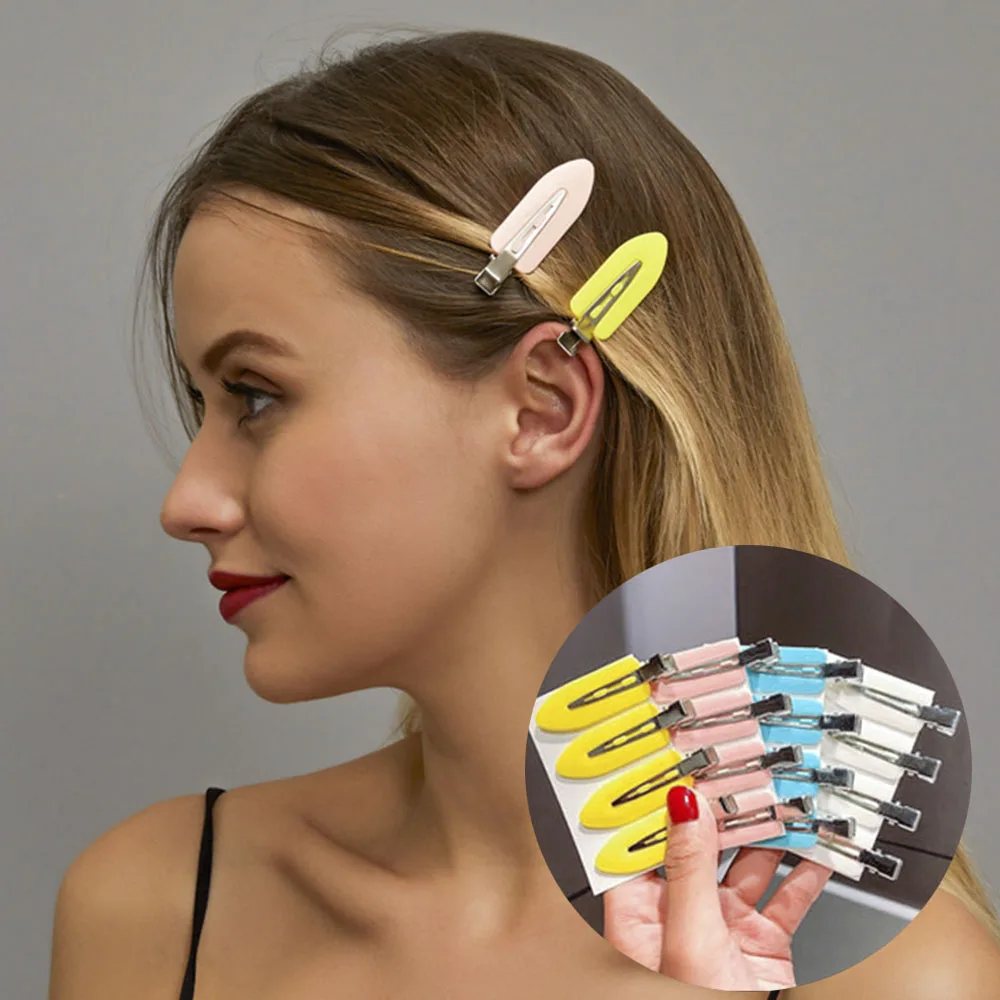 

10pcs Beauty Salon Seamless Hairpin Professional Styling Hairdressing Makeup Tools Hair Clips for Women Girl Headwear