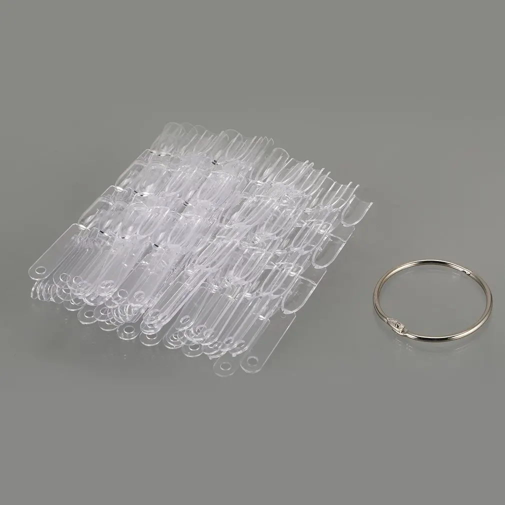 50 шт. накладные ногти Советы Веерообразный лак дисплей цветовая палитра карта