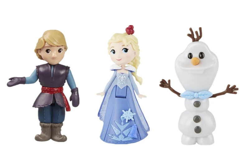 

New Product Hasbro Disney Frozen 2 Holiday Surprise Mini Characters 4 People Group Princess Aisha C1921 Figure Doll Toy Model