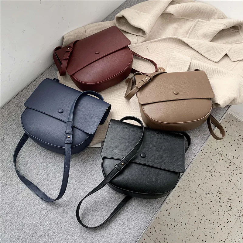 

Torba damska retro messenger bags famous brand bag designer bags pu soft leather bags for women 2020 new luxury handbags torby