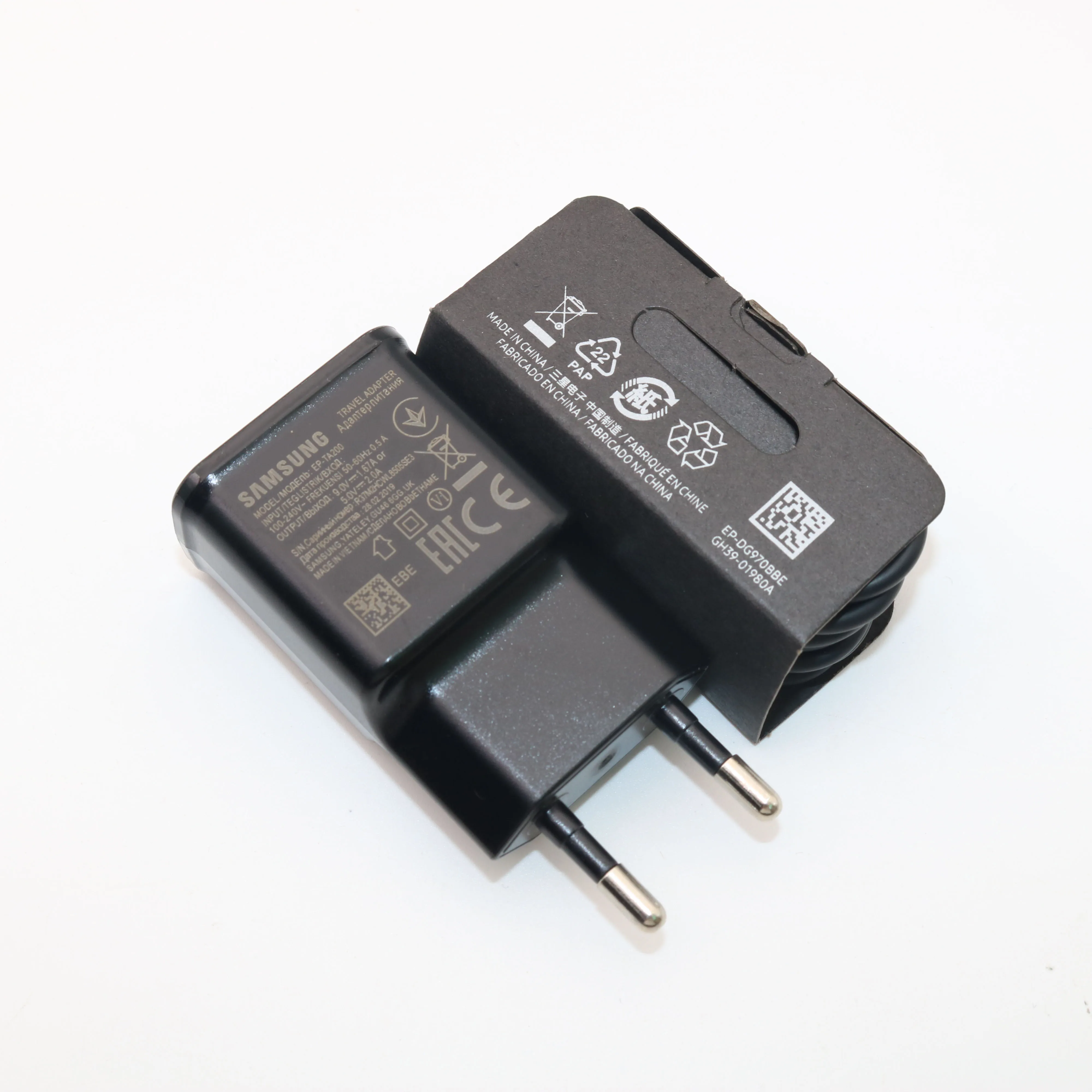 Оригинальное быстрое зарядное устройство SAMSUNG настенное для Samsung GALAXY S9 + S10 S10X Galaxy