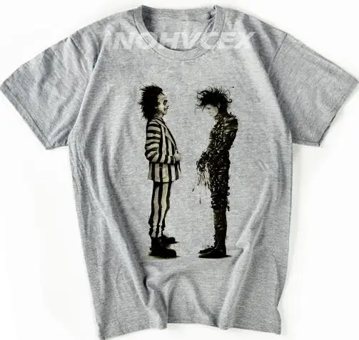 Мужская одежда Мужская Beetlejuice кто? Для моего ребенка? Lester Green hoard Stern Show повседневные футболки мужские футболки - Цвет: Серый