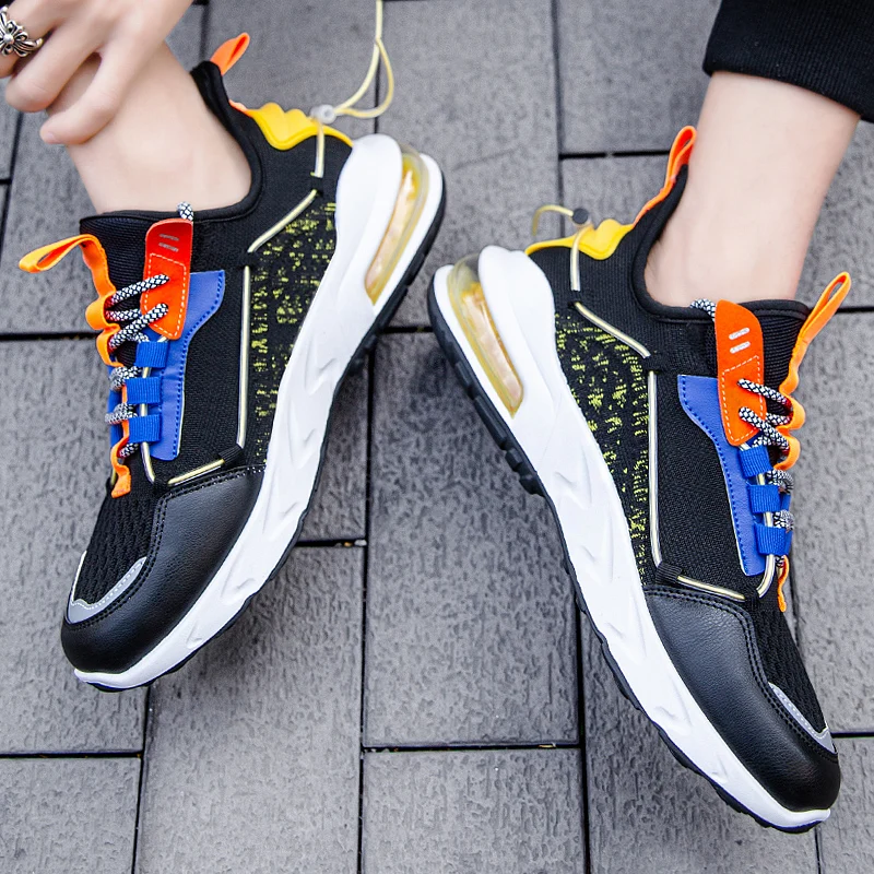 

Мужская Роскошная обувь 2021, мужские дизайнерские кроссовки, повседневная Летняя мужская обувь, дышащая обувь с воздушной подушкой, Erkek Ayakkabi