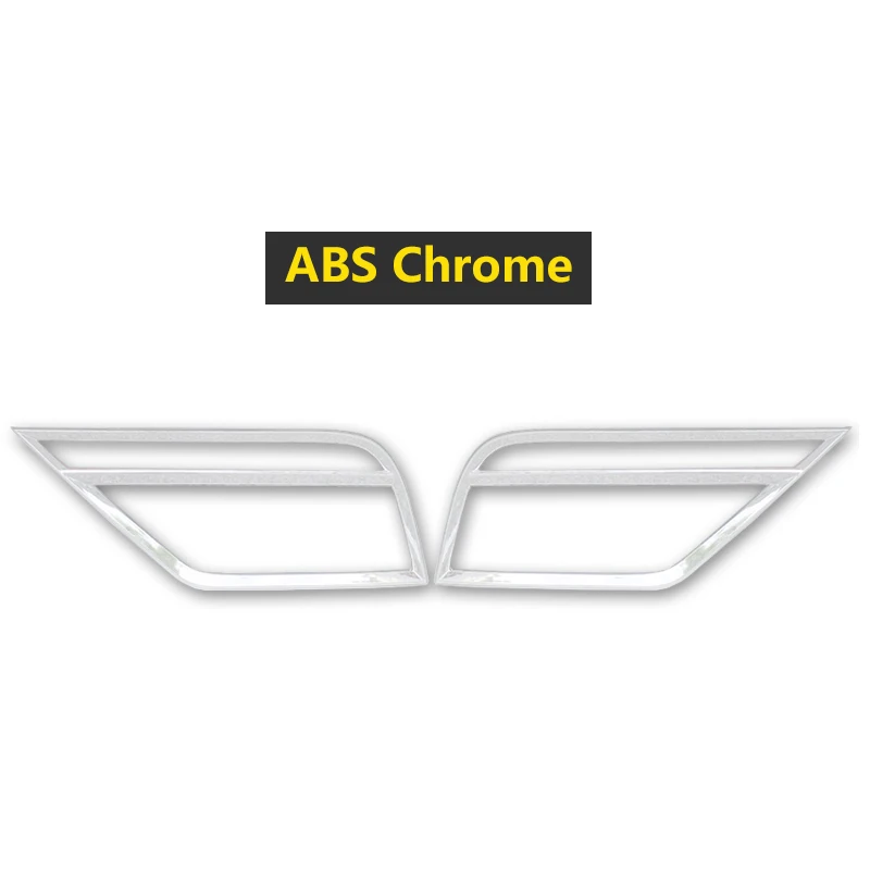 Для Volkswagen VW T-ROC 2017 2018 ABS хромированный Автомобильный задний отражатель Туман