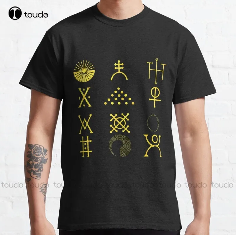 

New The Battle At Garden'S Gate Symbols Classic T-Shirt Cotton Tee Shirt S-5Xl