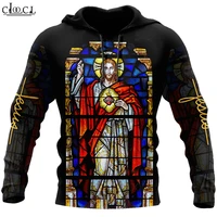 hx newest popular god religion christ jesus 3d print fashion hoodie harajuku streetwear men women tracksuit tops drop shipping