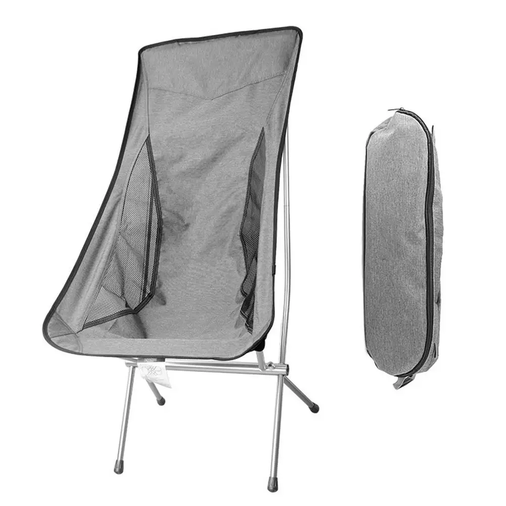 

150kg Travel Ultralight Folding Chair Superhard High Load Outdoor Camping Chair Portable Beach Hiking Picnic Seat Fishing Tools