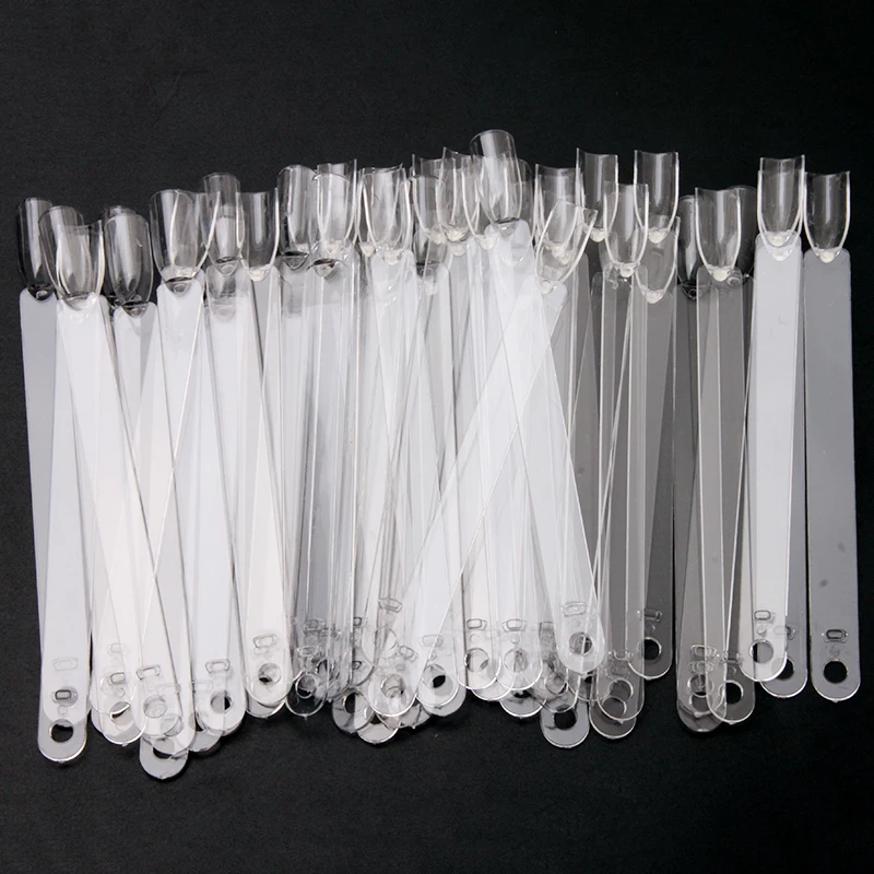 Карта цветов 50 советов для ложных ногтей, вентилятор для практики дизайна.