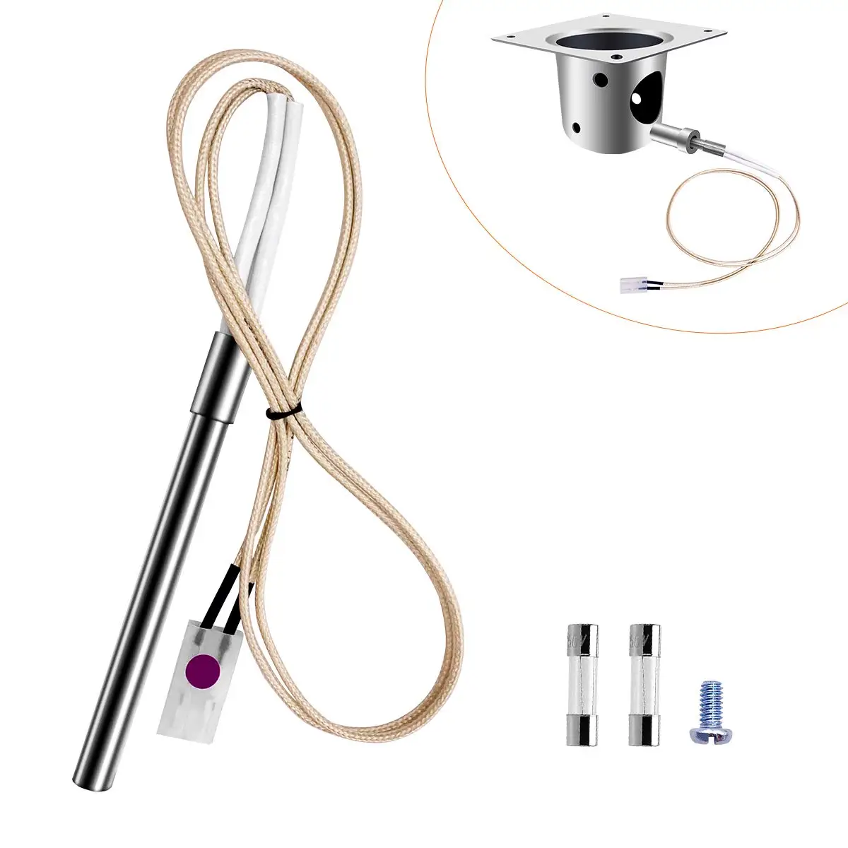 Replacement Parts Hot Rod Igniter Kit Compatible with Pit Bo