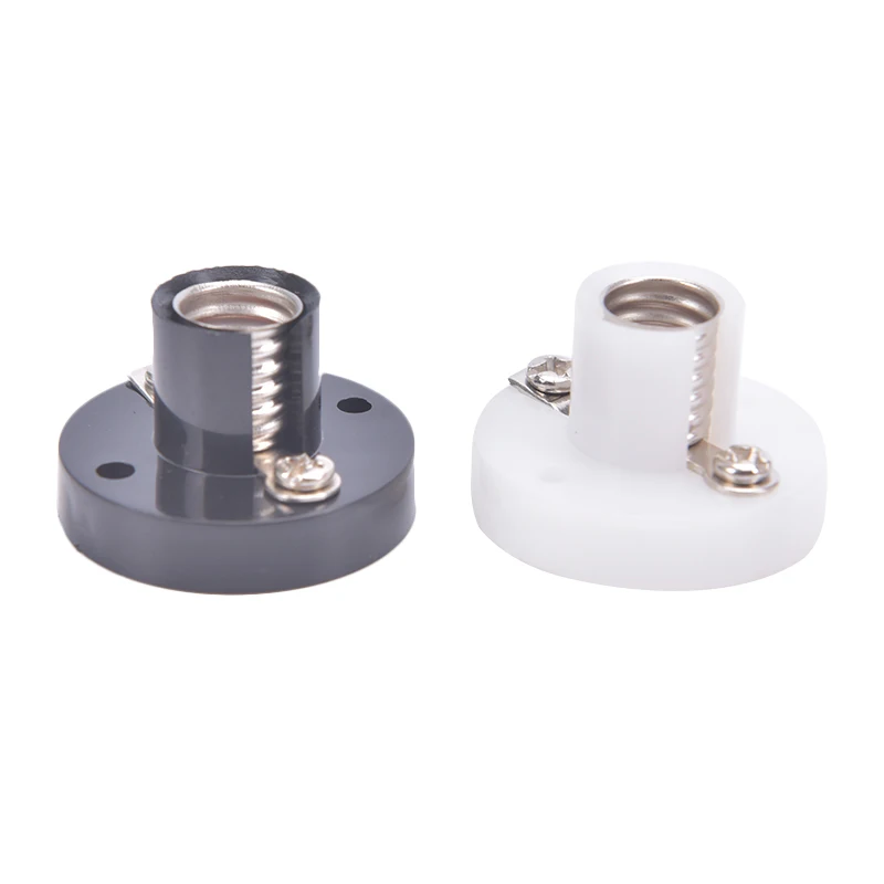 

1pc E10 Screw Holder DIY Flat Lamp Bases Physics Electric Beads Testing Parts