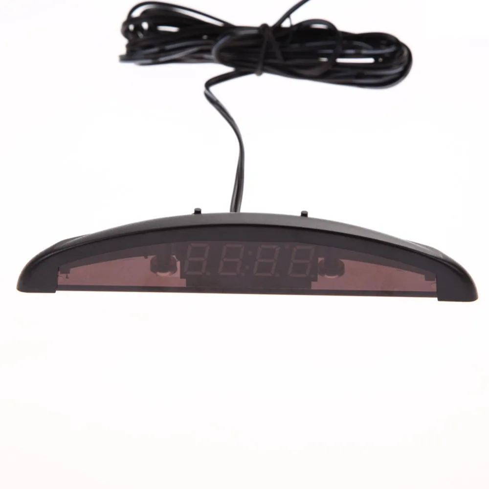 New Car Luminous LED Digital Auto Clock Thermometer Voltmeter for Vehicle Trunk 12V Time Display with Memory Function | Автомобили и