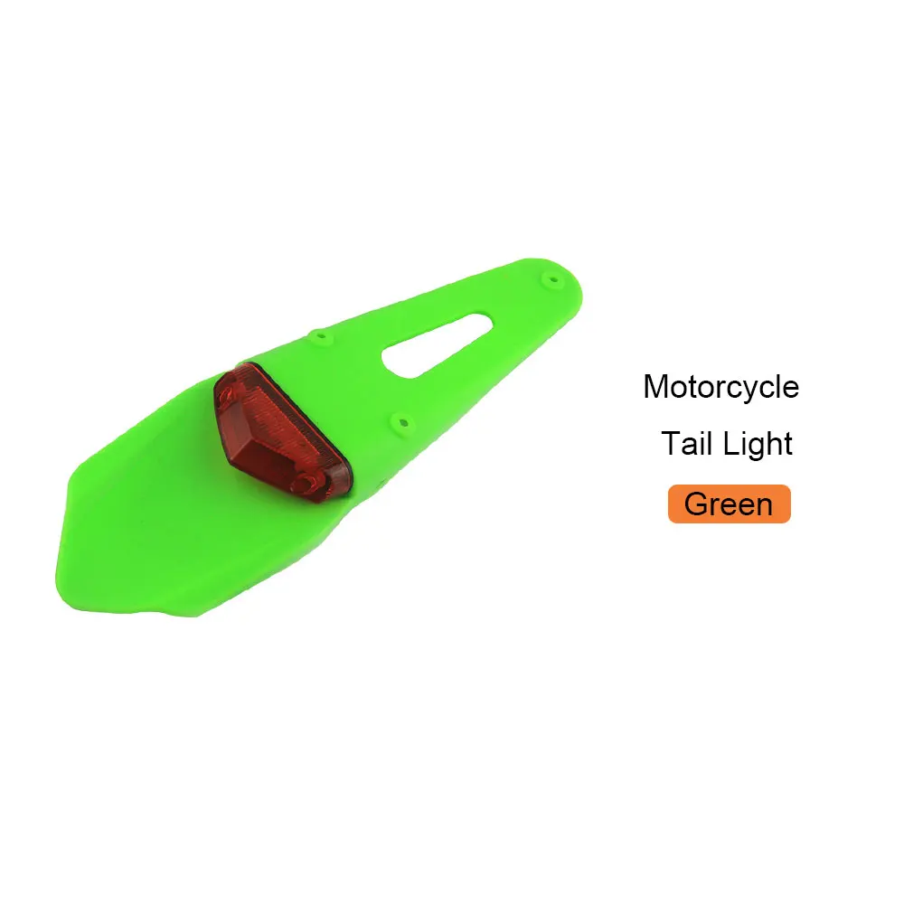 Green Moto Fender Для KTM CR EXC WRF 250 400 мотоциклетный задний светодиодный светильник задний тормоз Стоп сигнальный светильник s брызговик для мотокросса эндуро мотоциклетные крылья - Цвет: Green Moto Fender