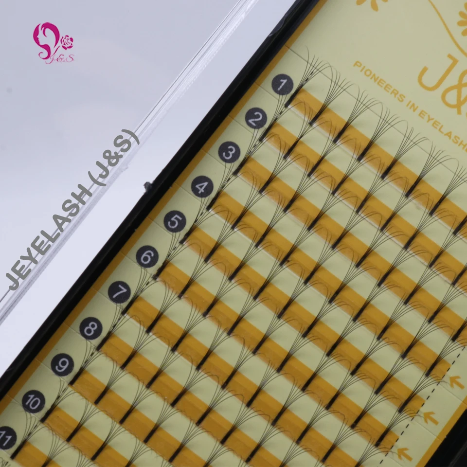 5 лотков/партия 6D Искусственные ресницы из норки толстые для наращивания толщина