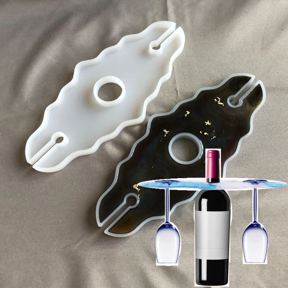 

Silicone Tray Mold DIY Craft Tool Oval Ashtray Mold Coaster Modle Flexible Polygon Epoxy Resin Casting Molds Ashtray Mould