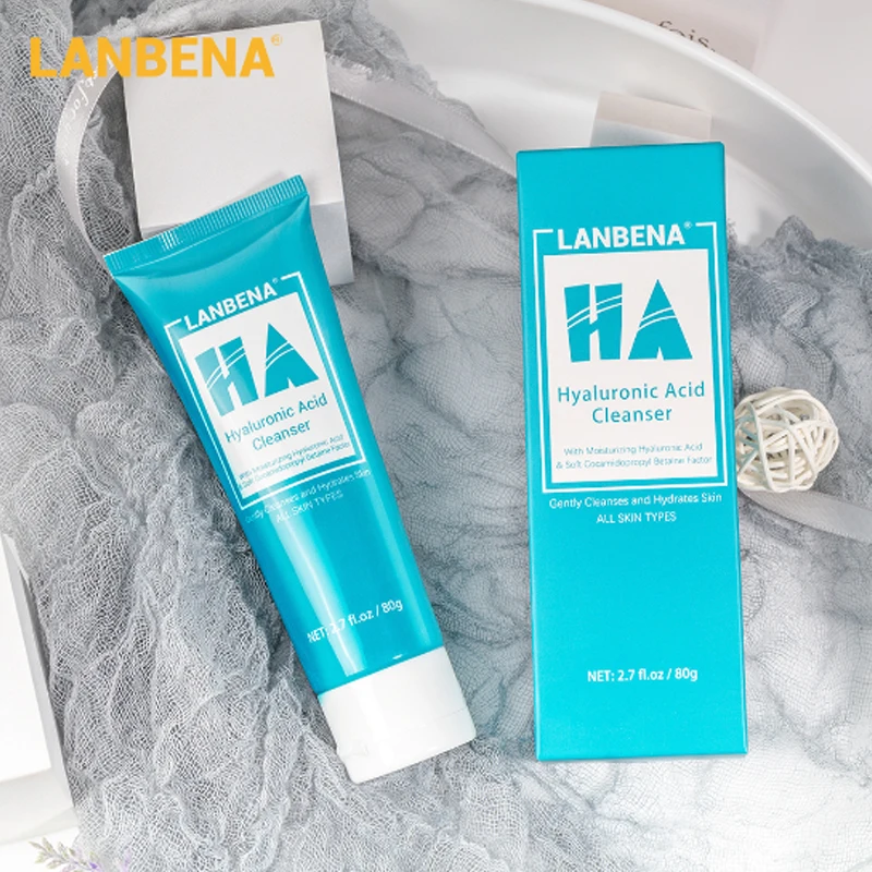 LANBENA очищающее средство для лица Гиалуроновая кислота пузырчатое моющее питание