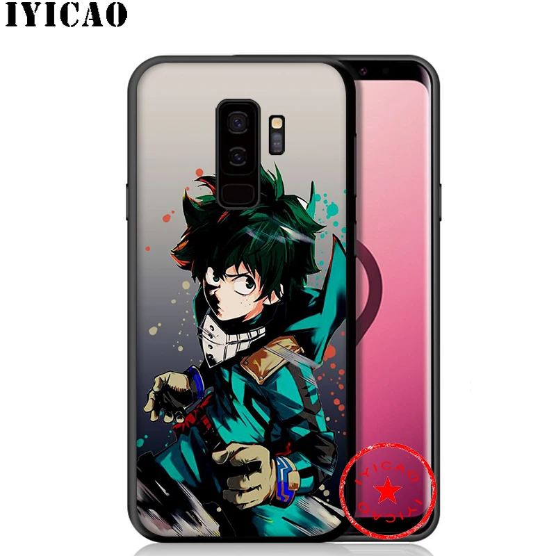 IYICAO My Hero Academy аниме мягкий чехол для samsung Galaxy S10e S10 S9 S8 Plus S6 S7 Edge Note 10 9 8 TPU |