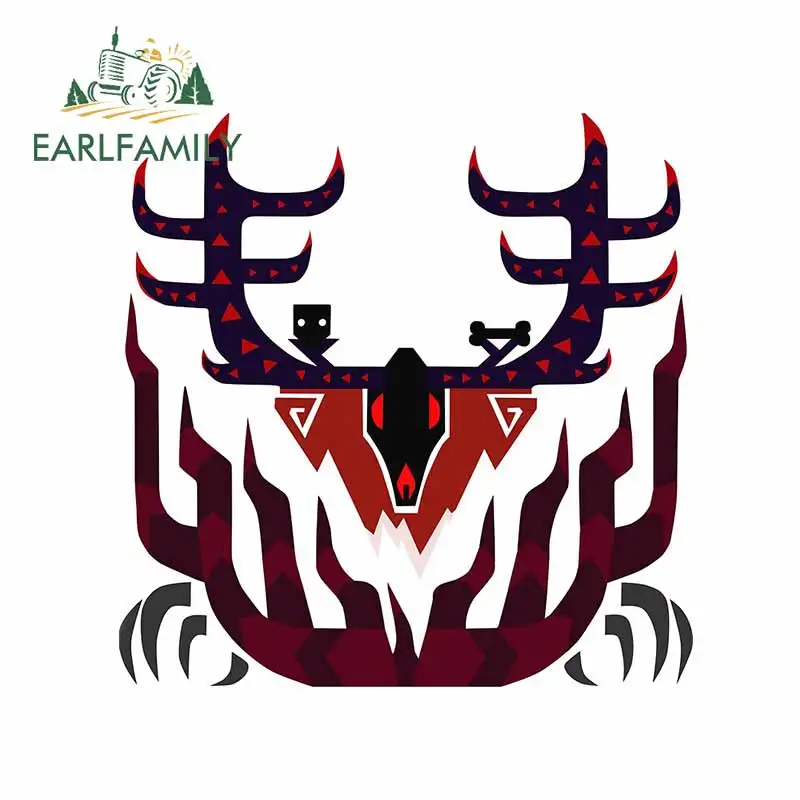 EARLFAMILY 13 см x 12 7 для Leshen солнцезащитные автомобильные наклейки аниме Переводные