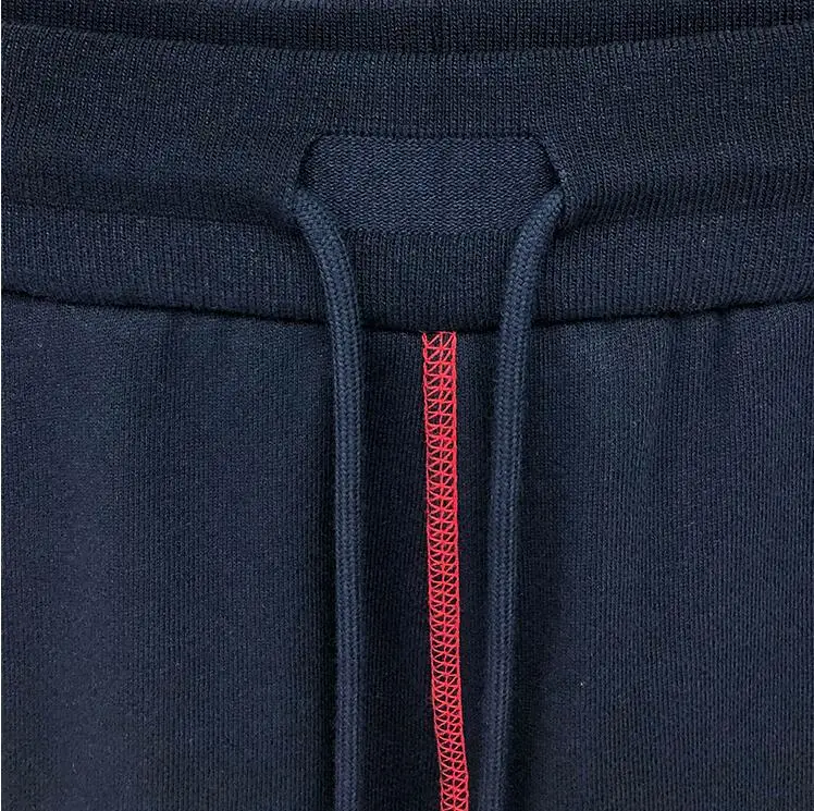 

2021 Fashion TB THOM Brand Casual Shorts Men Women Summer Solid Cotton Sports Trousers Knee Length Jogger Track Shorts Ins