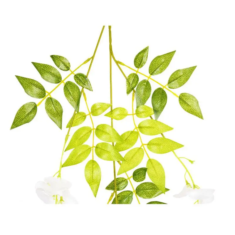 Шелк Глициния лозы 12 шт 105 см искусственная цветочные гирлянды для свадебной