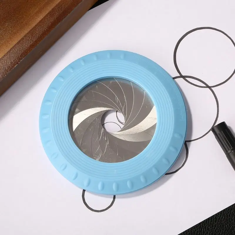 Инструмент для рисования OOTDTY регулируемый измерительный инструмент A5YD линейка