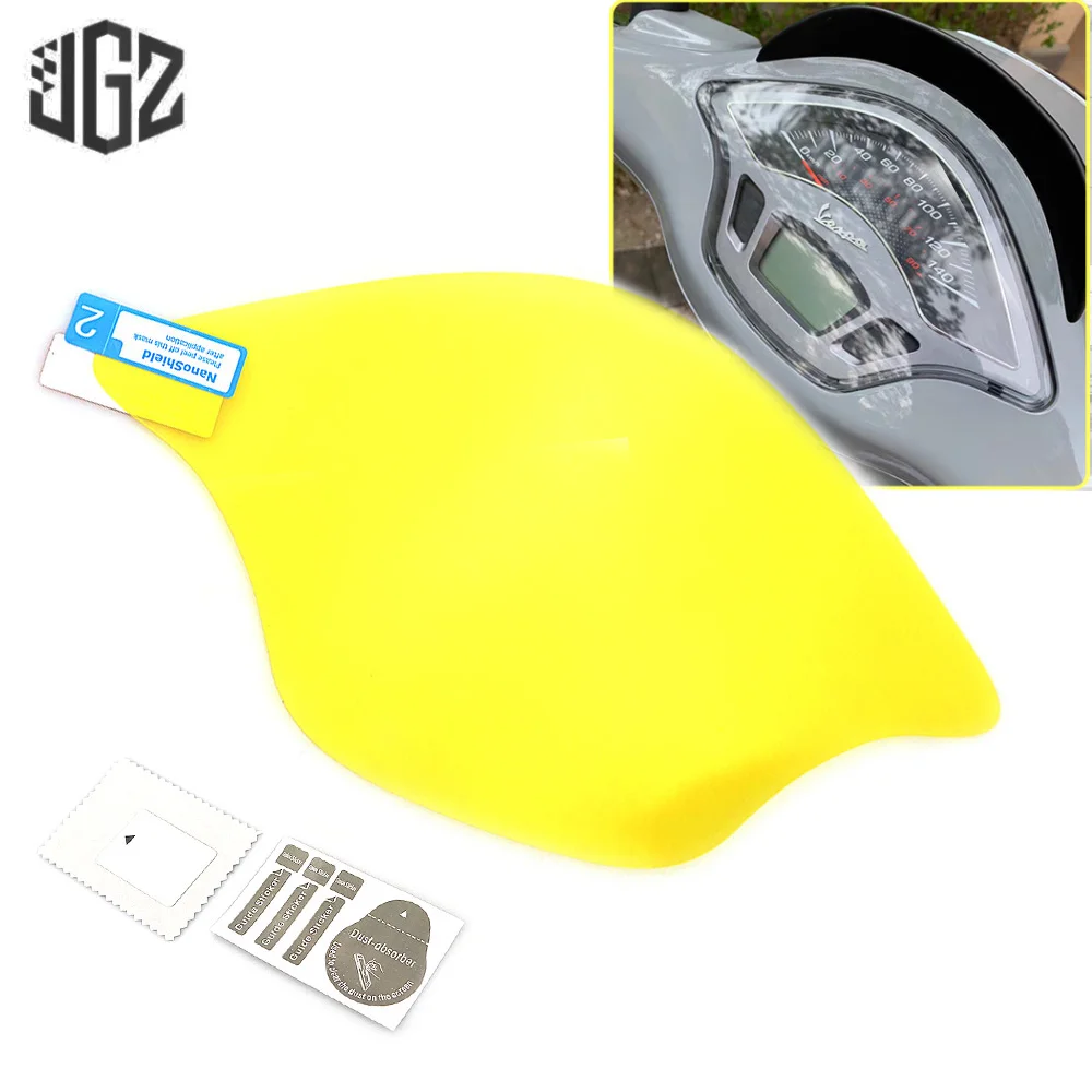 

Motorcycle TPU HD Screen Protector Instrument Speedometer Protective Film For VESPA SPRINT PRIMAVERA 150 GTS 300 Accessories