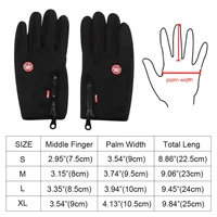 windproof women cold weather anti slip cycling gloves touch screen mitten ski gloves winter warm gloves