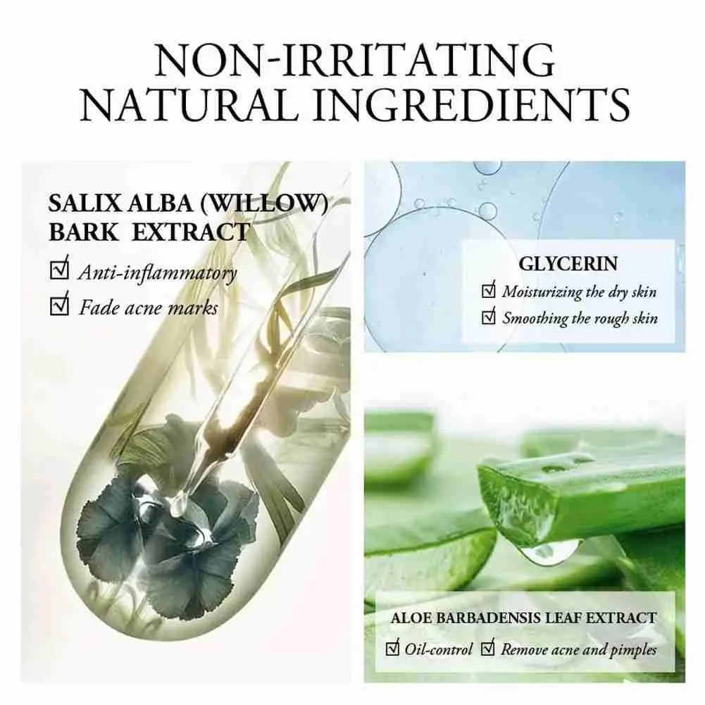 

2021 Anti-Acne Cream Treatment Cream Blackhead Acne Whitening Control Repair Care Shrink Cream Gel Oil Pores Scar Skin W2N5