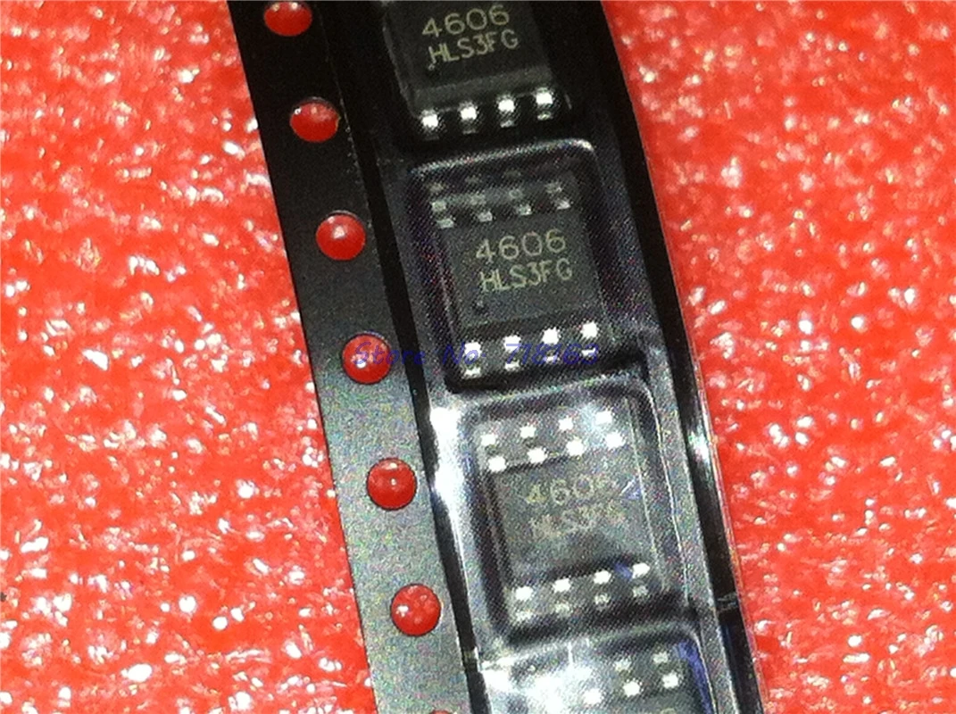 10 шт./лот AO4606C AO4606 4606 лапками углублением SOP-8