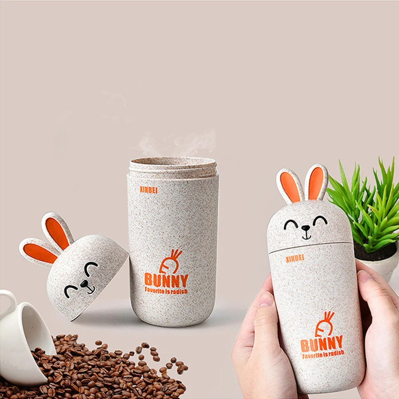 500 мл бутылка для воды простой пшеницы бутылки в соломе с крышкой рисунками