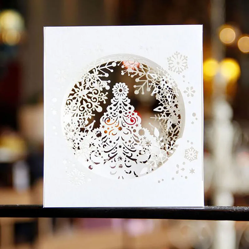 Новые 3D креативные всплывающие карты для рождественской вечеринки приглашения