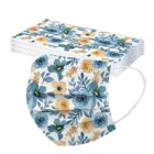 10 шт. одноразовые маски для лица с цветочным принтом маски Mondkapjes Mascarillas Higienicas Розовый Париж одноразовая маска для Для женщин маска