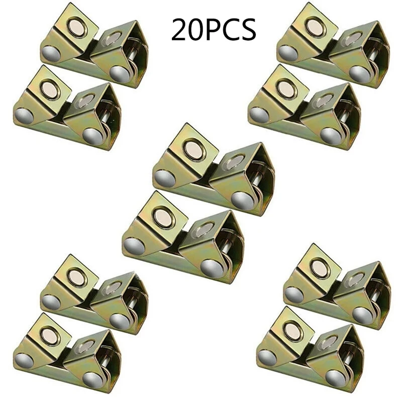 

20Pcs V Type Welding Jig Adjustable Magnetic Welding Clamps V Pads Fixture Holder Strong Welder Hand Tool