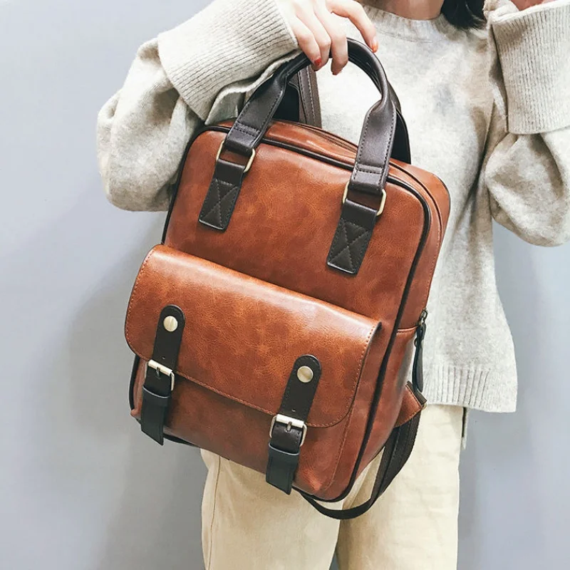 Рюкзак mochila feminina с защитой от кражи школьный ранец для женщин водонепроницаемый