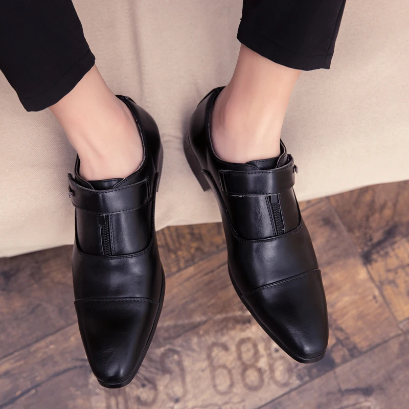 Мужские классические туфли-оксфорды в английском стиле винтажные туфли