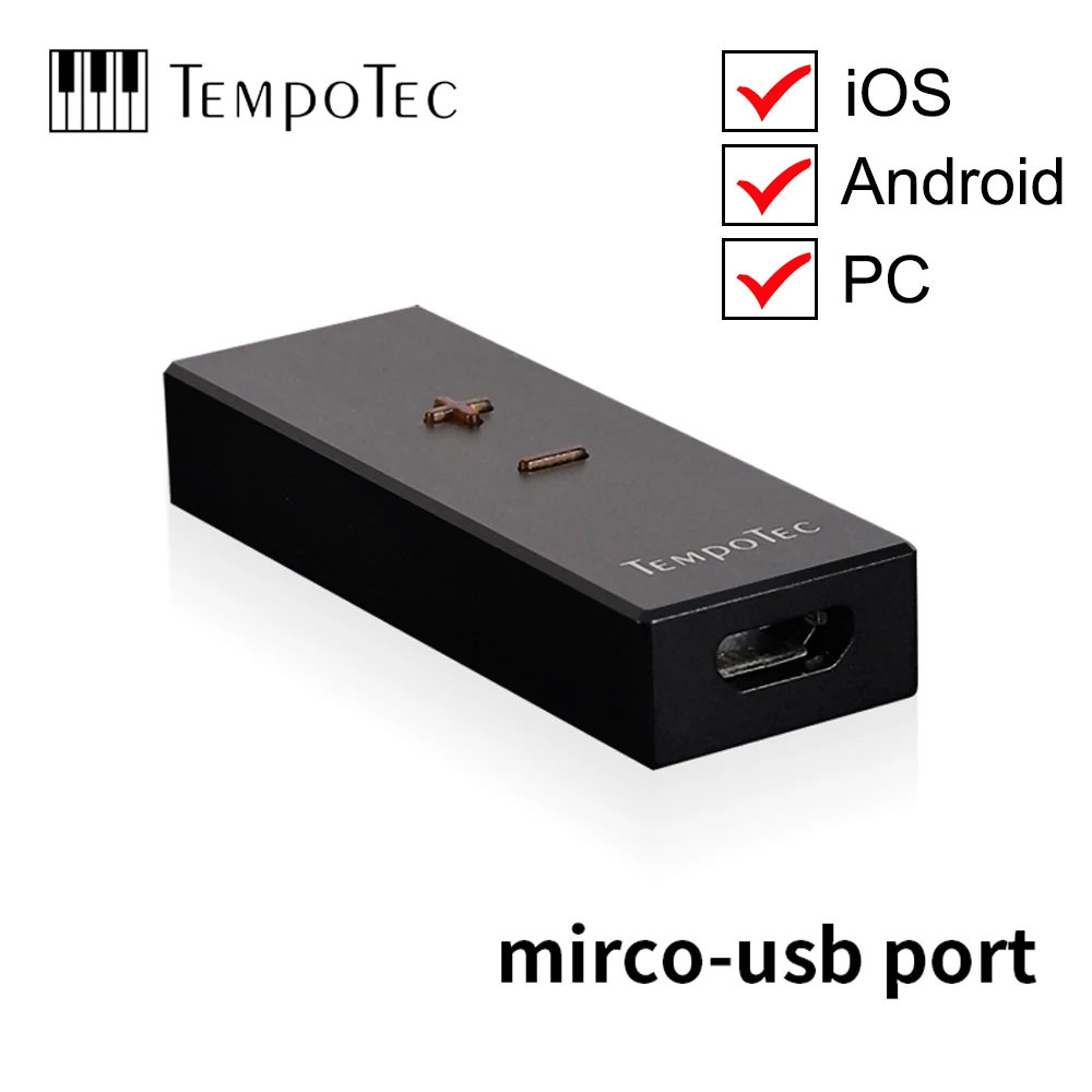 Усилитель для наушников TempoTec Sonata HD Pro Hi Fi USB DAC Type C до 3 5 мм DSD256 iOS Android iPhone ПК