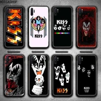 america kiss rock band phone case for samsung galaxy note20 ultra 7 8 9 10 plus lite j7 j8 plus 2018 prime m21