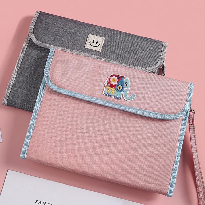 Travel Necessary Briefcases Waterproof Multipurpose Document Bag Woman Office Material Organizer Handbag Accessories Supplies