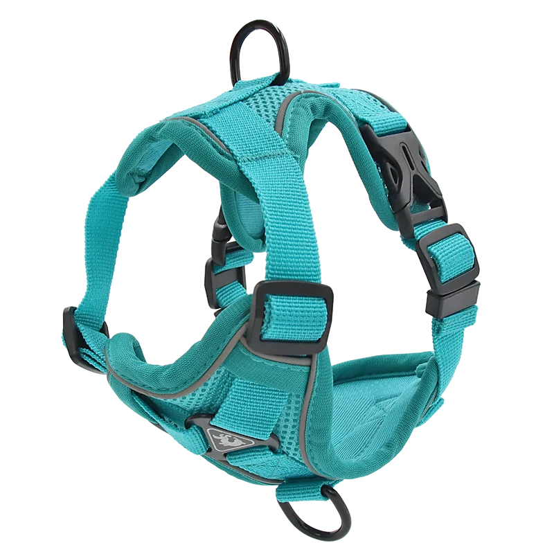 Шлейка с поводком для собак регулируемая дышащая мягкая | Дом и сад