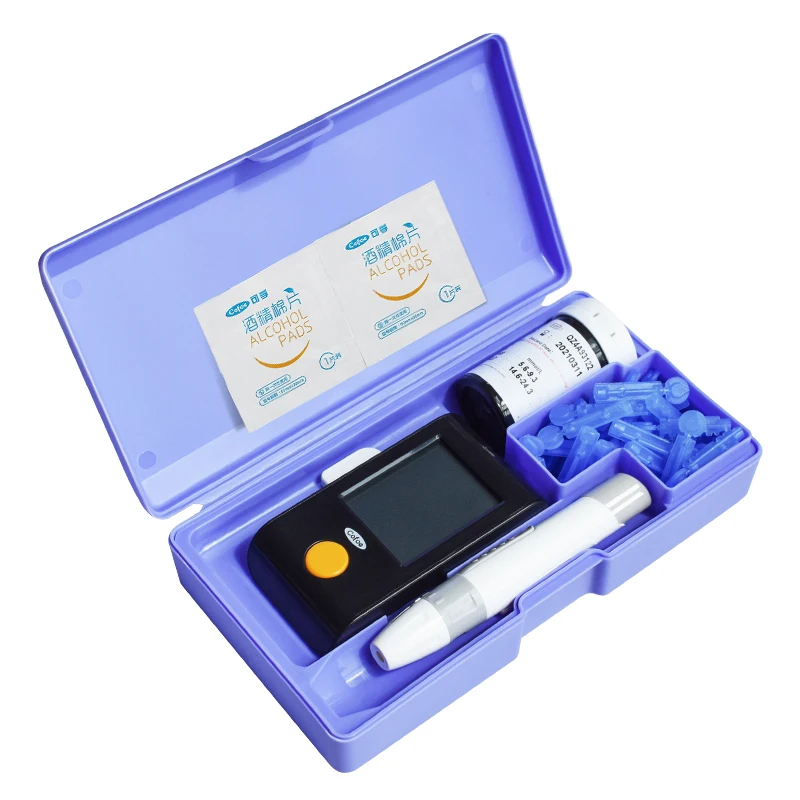 Глюкометр Cofoe мг/дл для измерения уровня сахара в крови при диабете 50/100