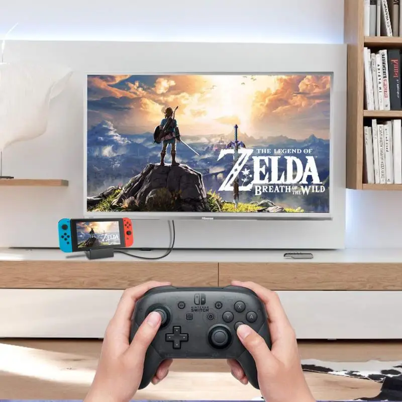 Портативная док станция для Nintendo Switch охлаждающая NS HDMI адаптер ТВ 4K зарядная