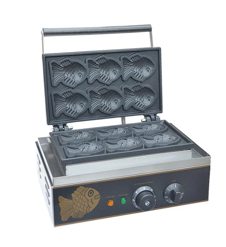 Мини вафельница для рыбы 110 В 220 В|fish waffle maker|waffle makertaiyaki maker |