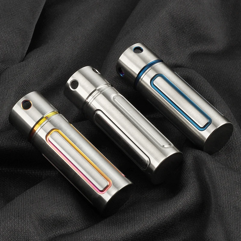 Сверхлегкая титановая Герметичная Бутылка S/L водонепроницаемая канистра