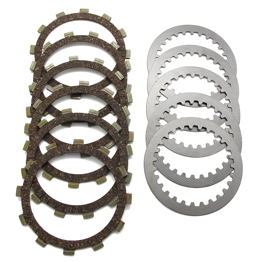 

For Yamaha SR250G SR250H SR250TH TT250G TT250H TT250J XT250G XT250H XT250J XT250K Motorcycle Clutch Friction Disc Plate Kit