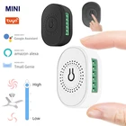 Умный выключатель скорости вентилятора Tuya, Wi-Fi переключатель для управления потолочным вентилятором, можно самостоятельно установить ВКЛ.ВЫКЛ., с таймером, беспроводной, для Google Home, Alexa Smart Life