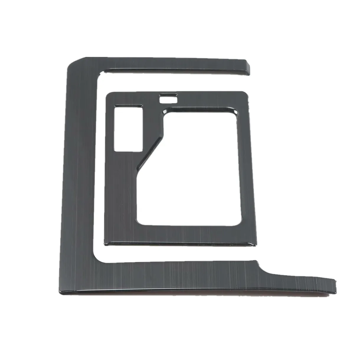 Gear Black Нержавеющая сталь шестерни и usb разъем для зарядки Накладка для Toyota Land Cruiser Prado 150 FJ150 LC150 автомобильные аксессуары - Цвет: Gear Black