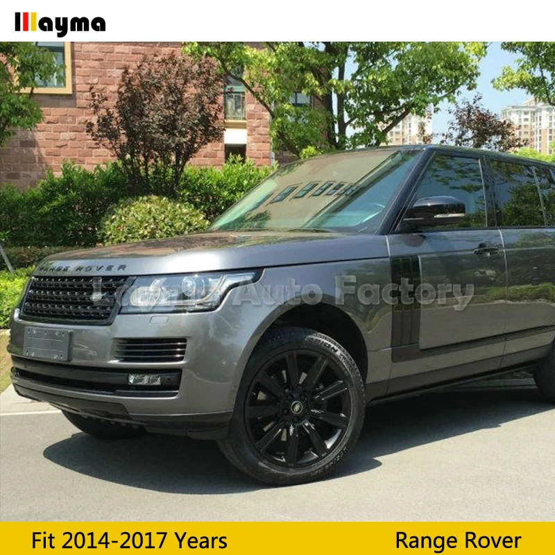 Комплект боковых отверстий для крыла и вентиляционных обшивка глянцевый черный