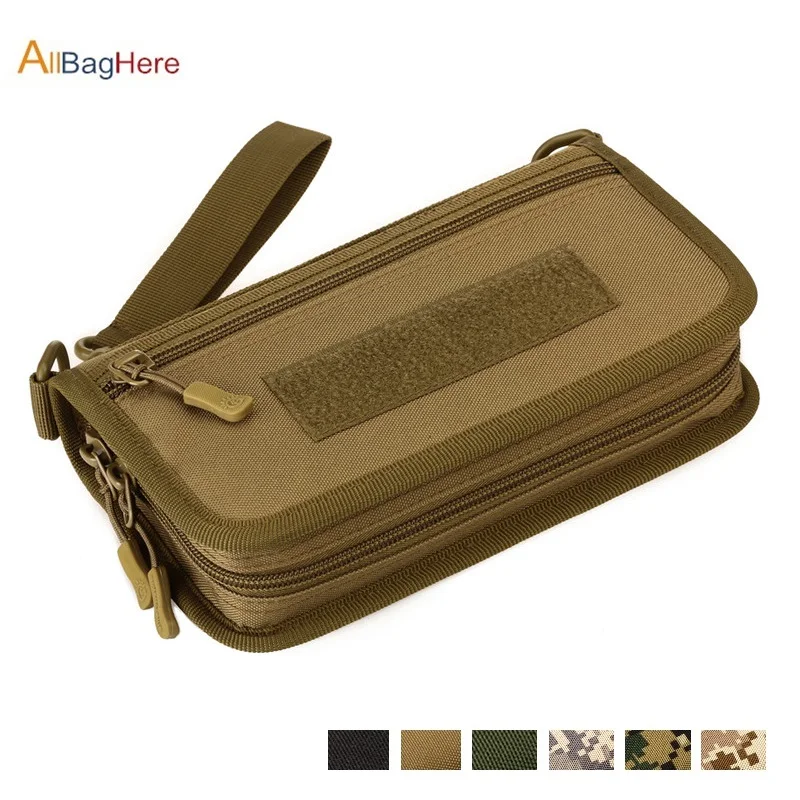 Тактическая Сумка 6 дюймов для телефона паспорта путешествий камуфляжный